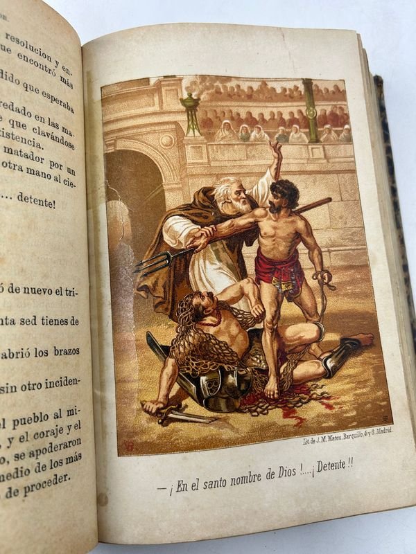Dos tomos de la novela histórico-religiosa La cruz del Redentor o el triunfo de la fe - imagen 5