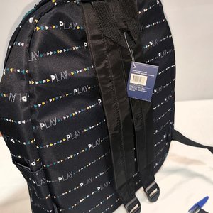 Mochila Escolar "Play" Azul con Múltiples Compartimentos, Nueva - imagen 3