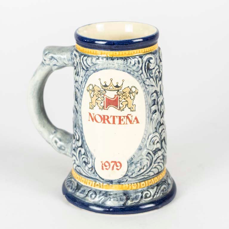 Jarra de cerveza Norteña de cerámica, 14ª semana de la cerveza de Paysandú de 1979 - imagen 2