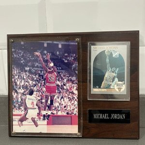 Cuadro Michael Jordan con Tarjeta NBA - imagen 1