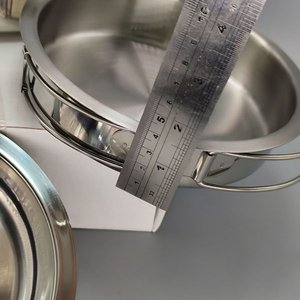 Set de Cocina/Camping Acero Inoxidable 3 Piezas Mangos Plegables - imagen 9