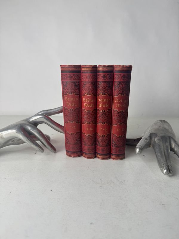 Lote siguiente: Colección de libros completos de Heinrich Heine - Leipzig