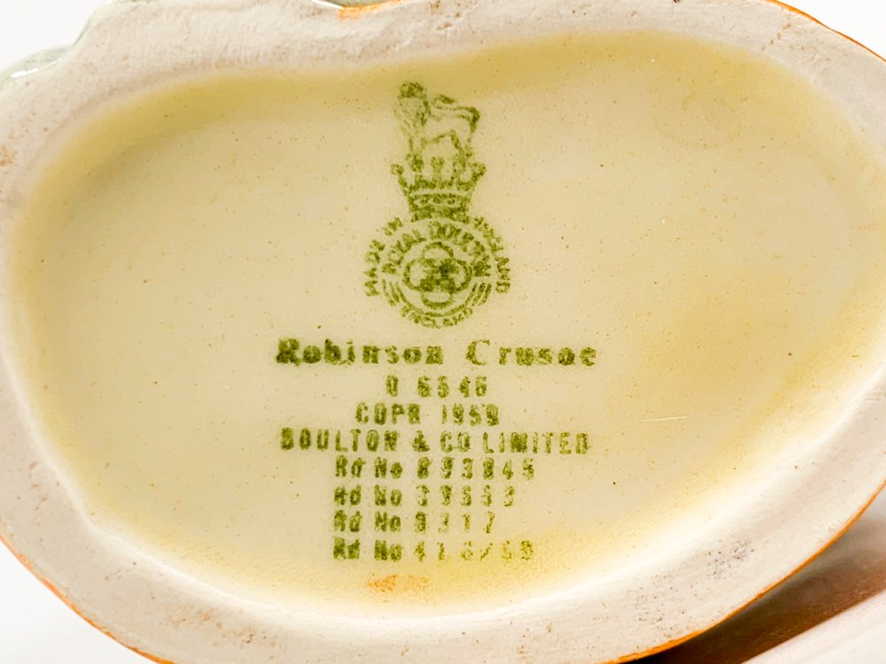 Jarra Royal Doulton Robinson Crusoe - imagen 4