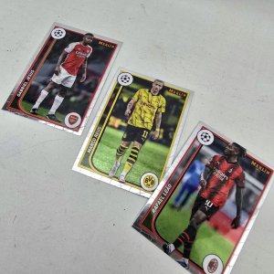 Lote anterior: Lote de 3 Tarjetas de Fútbol Topps y Merlin: Gabriel Jesus, Marco Reus, Rafael Leão