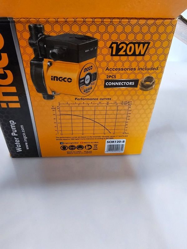Lote anterior: Bomba de Agua INGCO 120 W - Equipamiento para riego y jardinería