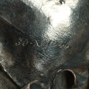 Antiguo Prendedor de Plata con Alfileres de Oro en Forma de Rosa - imagen 8