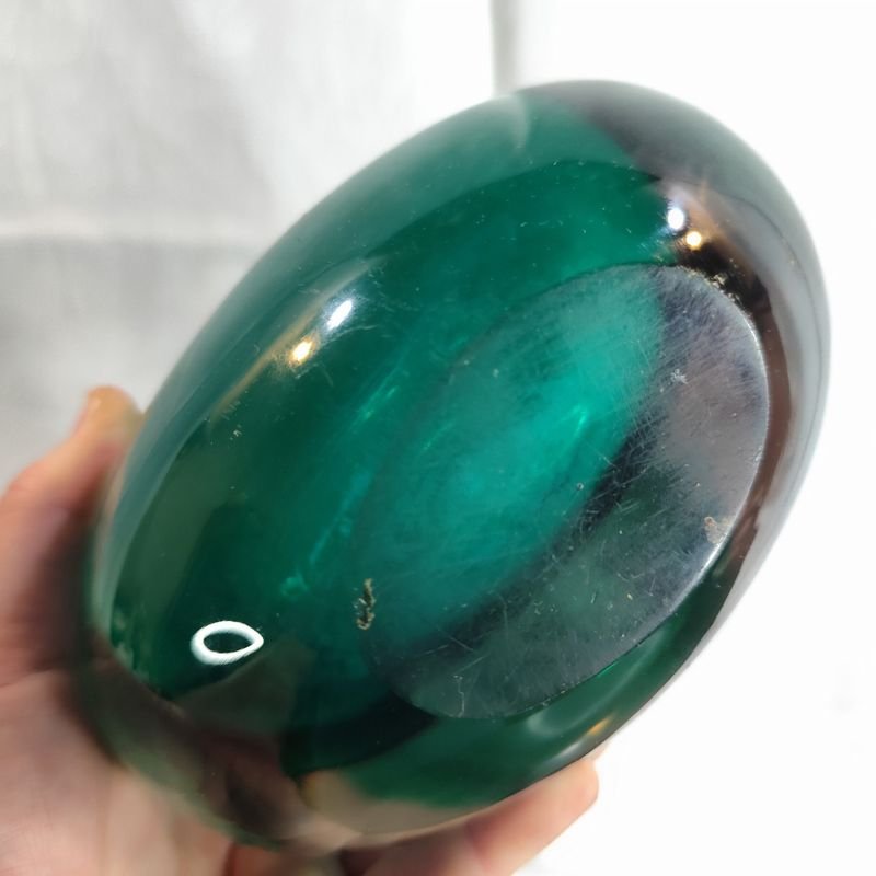 Pieza de cristal Murano violetero, excelente estado - imagen 3