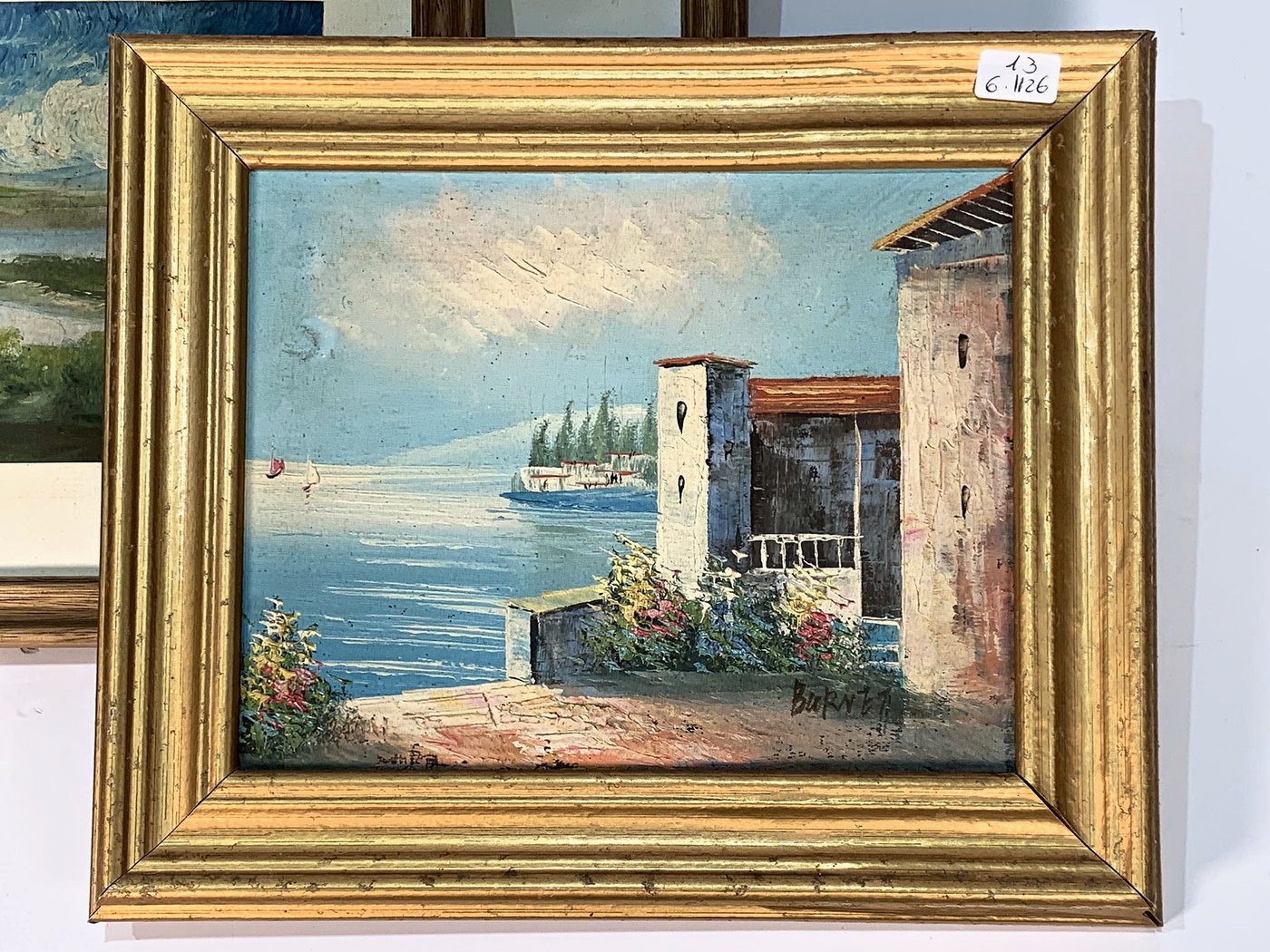 Lote de 3 Cuadros al Óleo: Paisajes y Escena Gaucha