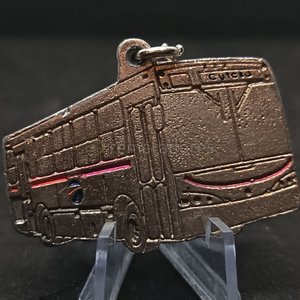 Llavero Metálico con Diseño de Ómnibus Urbano - imagen 4
