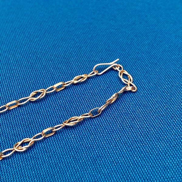 Cadena de plata larga y elegante - imagen 5