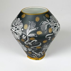 Dos Floreros de Porcelana Checa y Bavaria - imagen 6