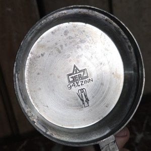 Jarra Cervecera Vintage Gerz de Cerámica Esmaltada Estilo Bávaro - imagen 3