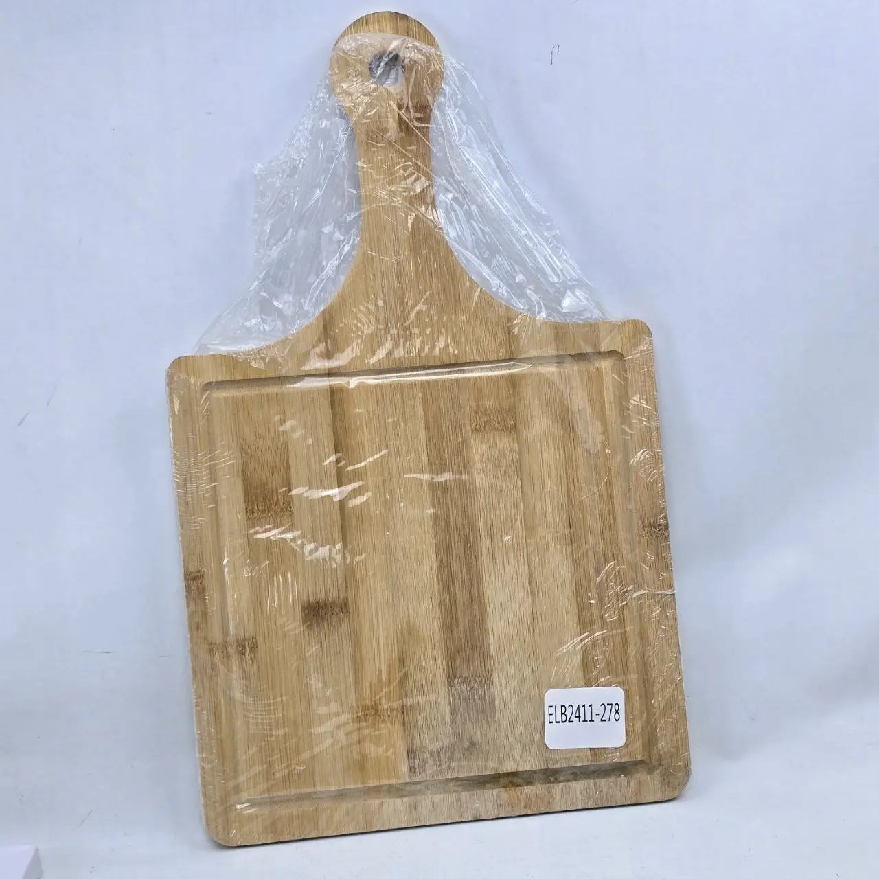 Tabla de Cortar y Servir de Bambú con Asa
