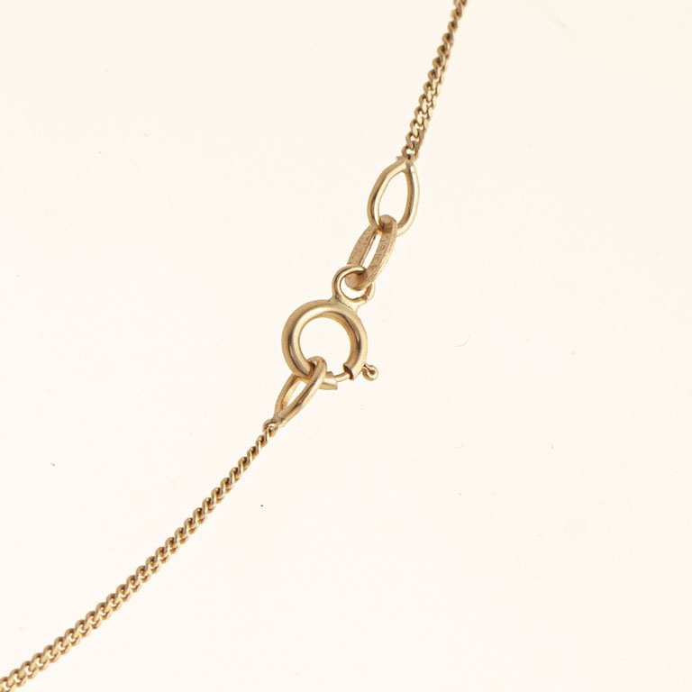 Cadena de Oro 18k con Claspe y Anillo - imagen 2