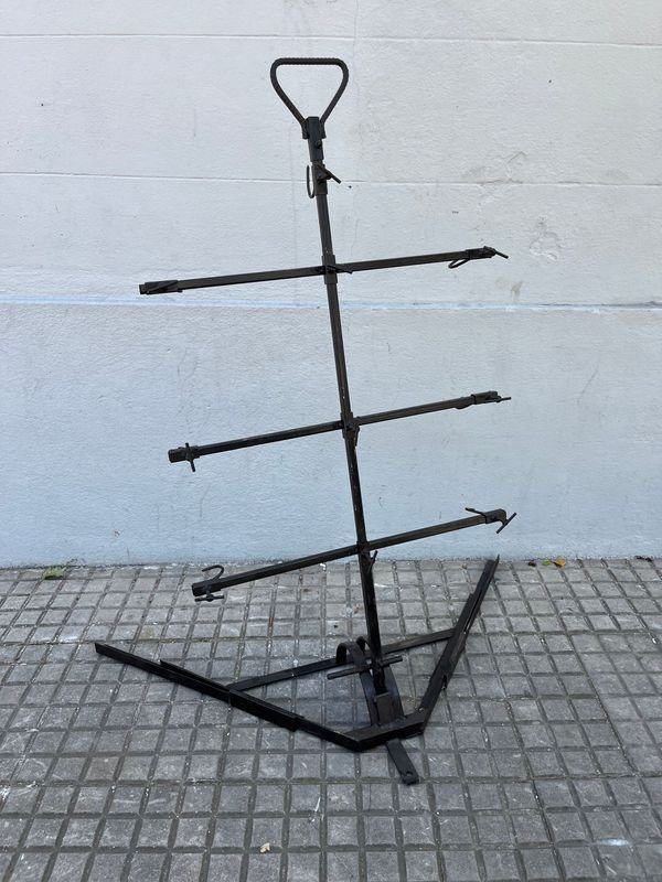 Cruz para Asado de Cordero o Lechón con 3 Posiciones (1.30m) - imagen 1