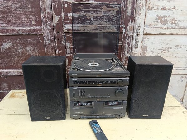 Equipo de música Philips en mal estado - imagen 3