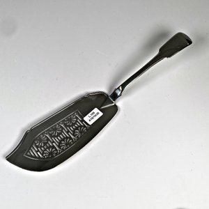 Pala de Servir Antigua de Plata Inglesa - Año 1823 - imagen 2