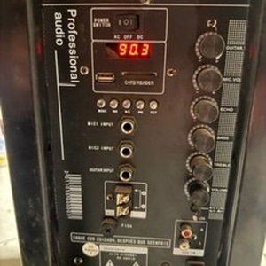 Parlante Bluetooth Telefunken Profesional Audio con Ruedas y Manija - imagen 7