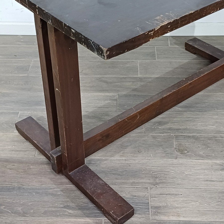 Mesa de pino rectangular en buen estado - imagen 7