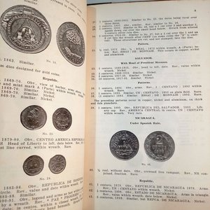 Libro "Copper Coins of Central and South America" de O. P. Eklund - imagen 2