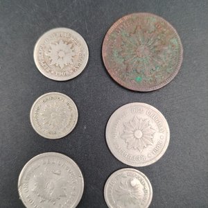 6 Monedas Uruguay Centésimos Antiguas - imagen 4