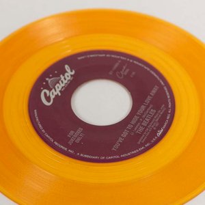 Disco Vinilo Single The Beatles "I've Just Seen a Face" Capitol Records USA Color Amarillo - imagen 2