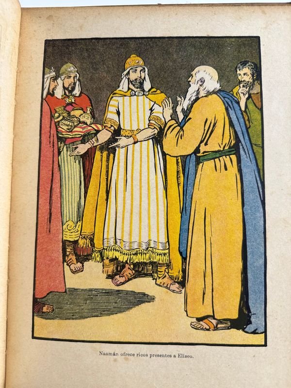 Biblioteca para niños con episodios de la historia sagrada antiguo testamento - Barcelona 1930 - imagen 7
