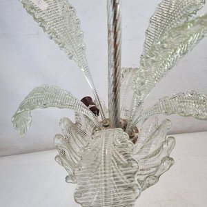 Araña de Cristal Transparente con Hojas Decorativas Caladas - imagen 11