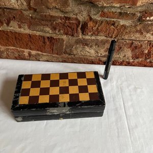 Juego de Damas Plegable con Cartas Españolas y Francesas - imagen 3