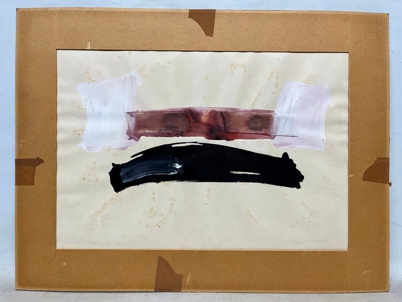 Lote siguiente: Pintura abstracta de Gaston Villamil