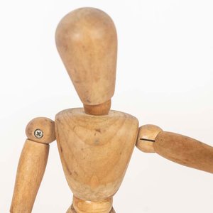 Figura Humanoide de Madera Regulable para Artistas - 31 cm - imagen 2