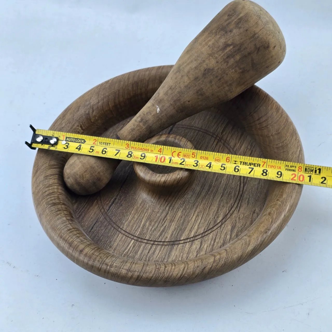Mortero y Pestillo de Madera - imagen 2