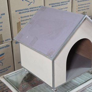 Casa para Mascotas de Calidad Color Beige y Gris - imagen 5