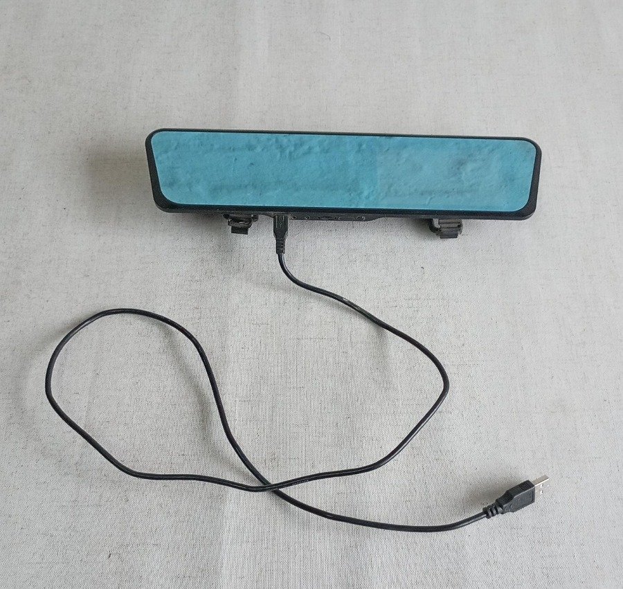 Espejo Retrovisor con Cámara y Tarjeta de Memoria