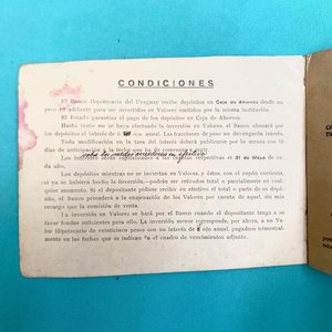 Libreta de Caja de Ahorros Antigua Banco Hipotecario del Uruguay - imagen 6