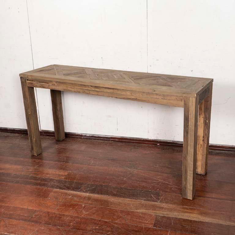 Mesa de arrimo rustica para decorar tu hogar