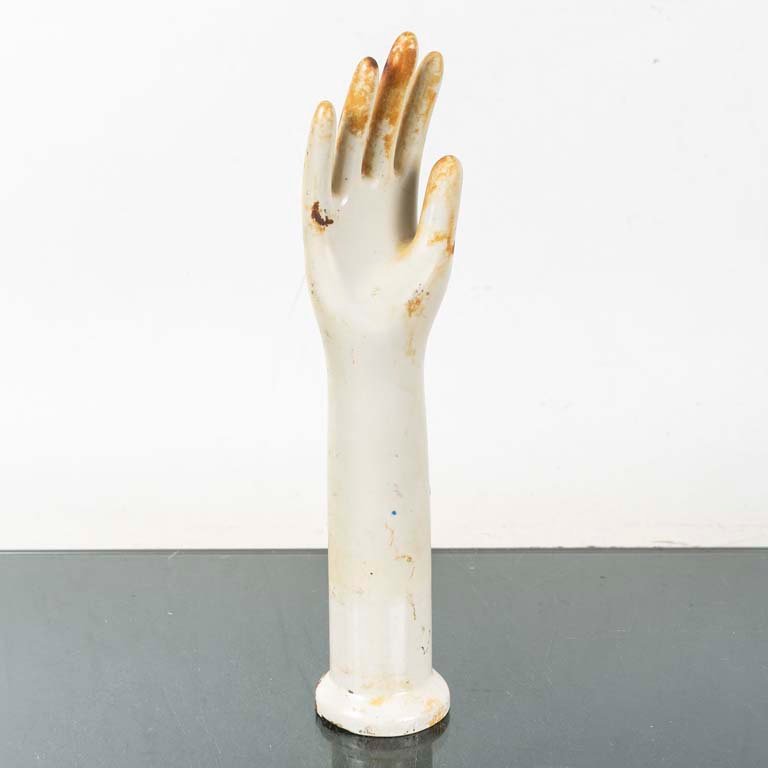 Molde de Porcelana Inglesa Antigua para Mano