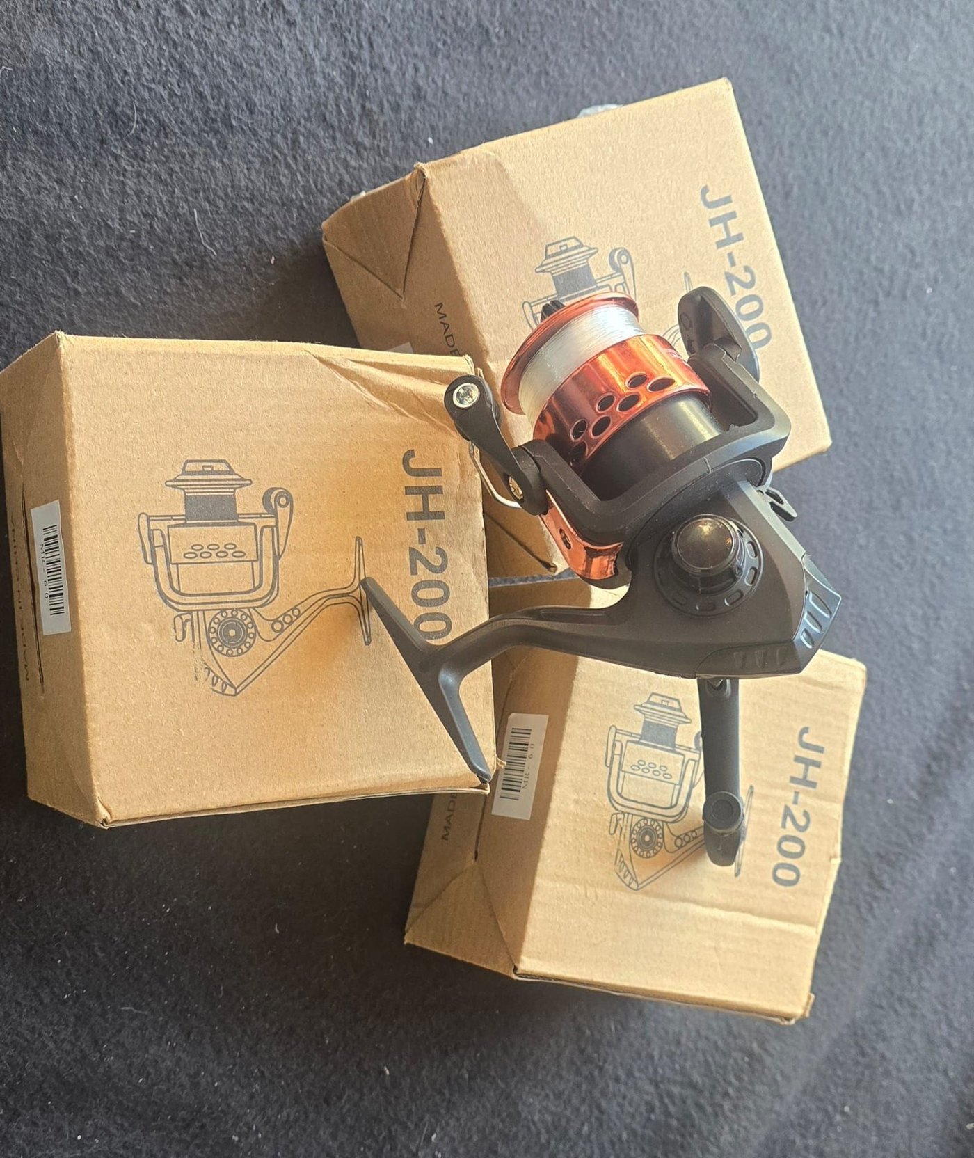 Reels de Pesca JH-200 Sin Marca ni Modelo
