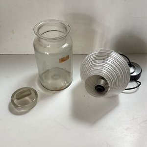 Lámpara de Techo Moderna y Frasco de Vidrio con Tapa - imagen 2