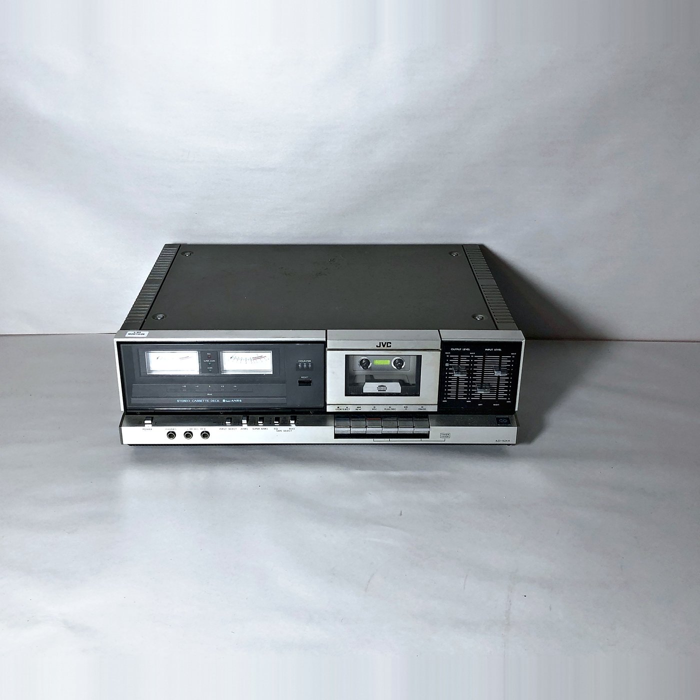 Equipo de Audio JVC Stereo Cassette Deck KD-S201 con VU Metros