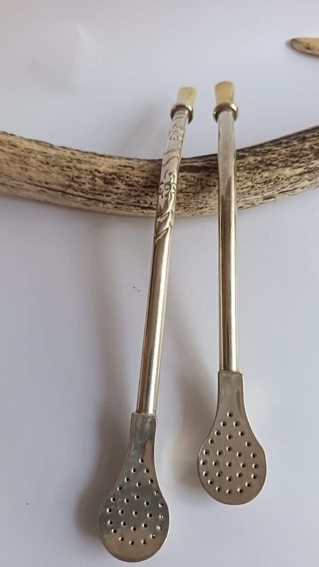Bombilla baño de plata lisa - Accesorios para Vehículos