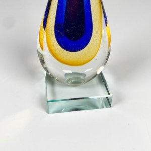 Adorno Gota de Cristal Murano Multicolor, 18 cm de Altura - imagen 4