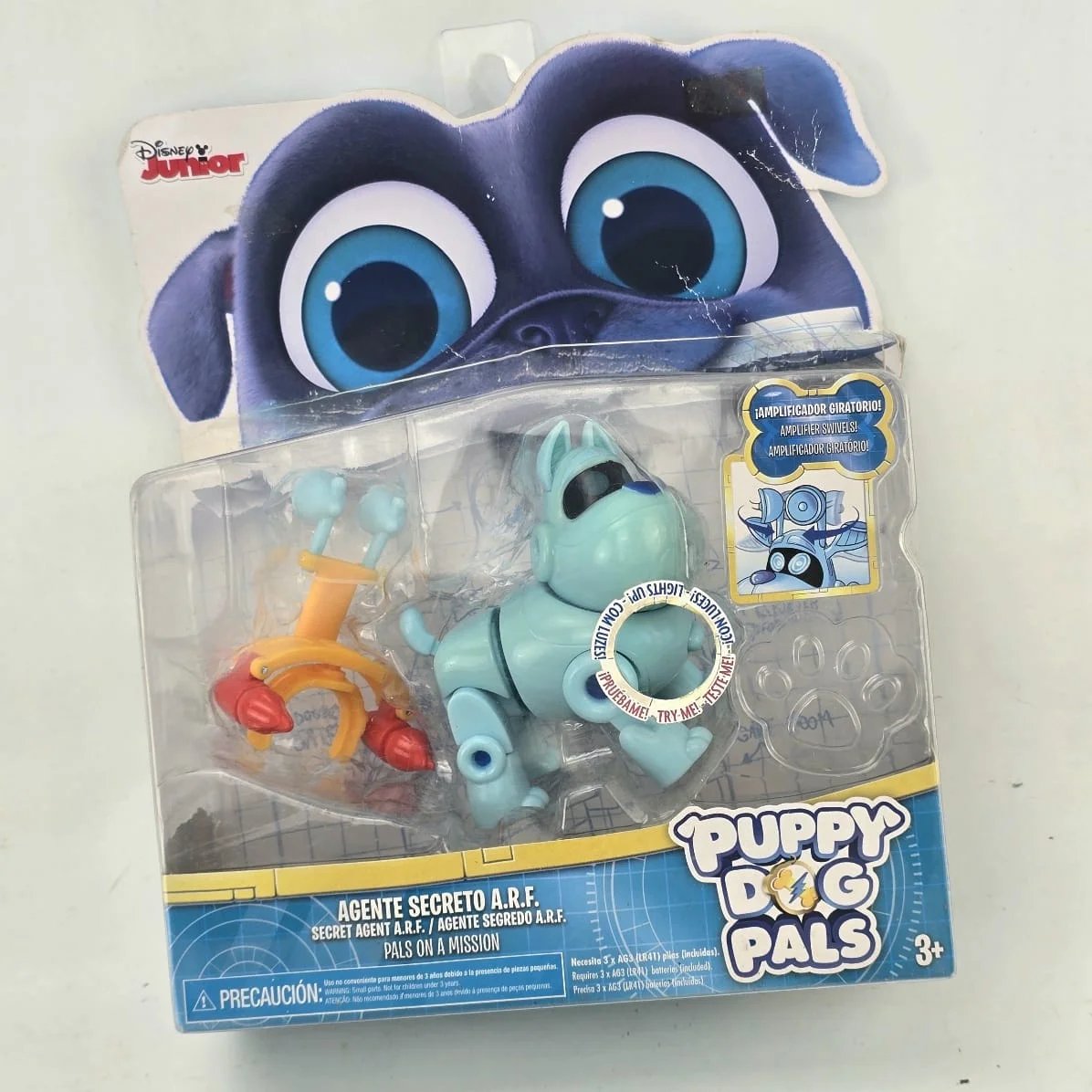 Figura de Acción "Agente Secreto A.R.F." de Puppy Dog Pals