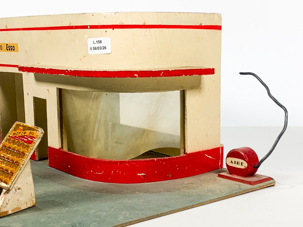 Maqueta de estación de servicio Esso en fibra - imagen 3
