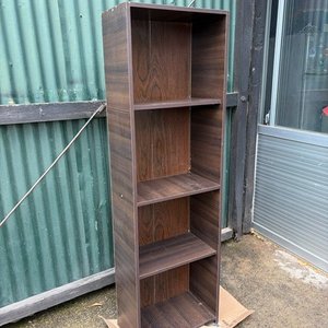 Estantería de Madera Oscura con 5 Niveles - imagen 3