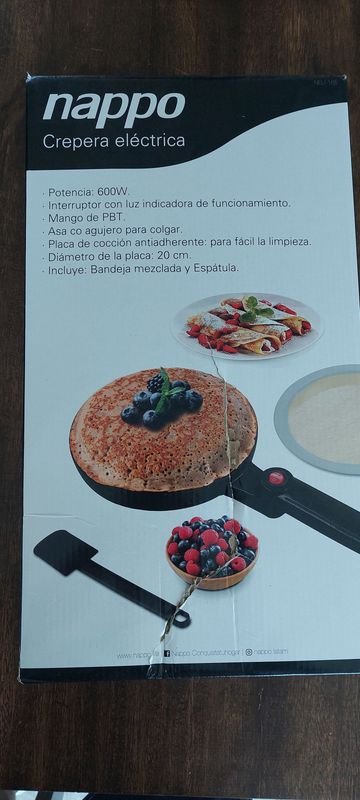 Crepera Nappo - Electrodoméstico para preparar crepes - imagen 3