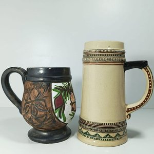 Jarra Artesanal con Diseño y Jarra Cervecera Estilo Alemán - imagen 3