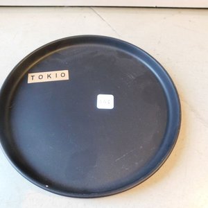 Conjunto de platos de cerámica negros tamaño medio - imagen 5