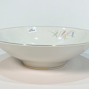Juego de Porcelana Bavaria Edelstein: Salsera y Ensaladera con Hojas y Espigas - imagen 3