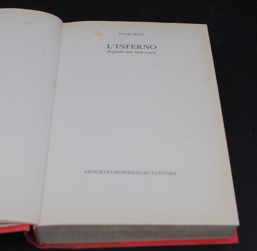 Libro de poesía clásica, L'Inferno de Dante Alighieri - imagen 3